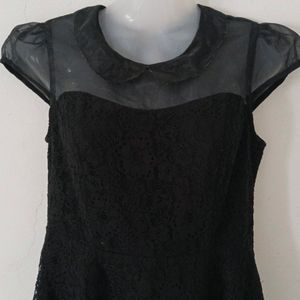 BLACK FROCK DRESS