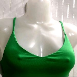 Fitted Crop Top For Girls L/15