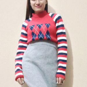 Multi color sweater