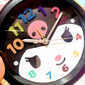 Cute Kuromi Table Clock - 1 Piece - Purple