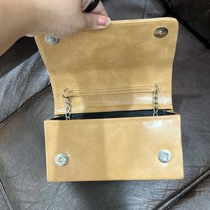 Nude Brown Sling Bag