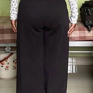 Black High Waist Formal Pant