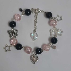 Black & Pink Inspired bracelet