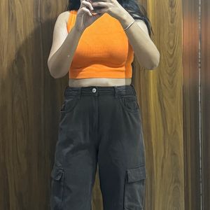 Zara Original Crop Top Like New Condition