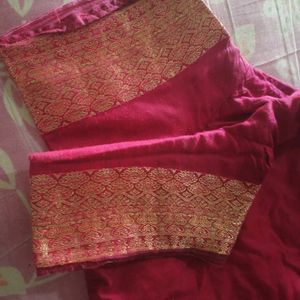 💥Price Drop💥Chanderi Cotton Pattu Saree