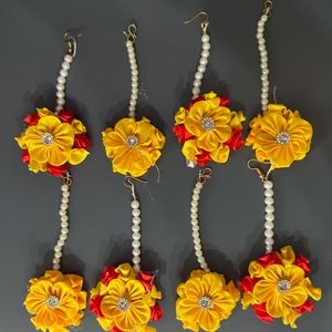 Floral Mangtikka Set