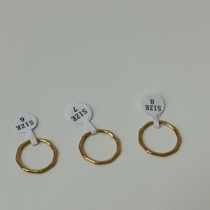 Bamboo Ring Anti-tarnish