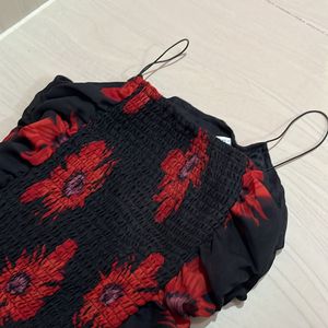 Black Red Dress Xs Size