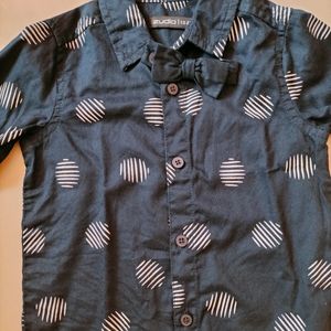 Cotton Sleep Suit And Zudio Shirt For Toddler