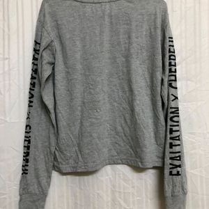 Colza Grey Long Sleeve T Shirt