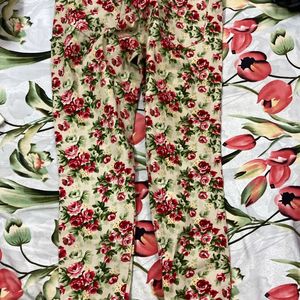 Floral Trousers