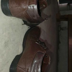 Brown Boots Shoe