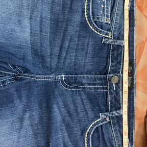 Plus Size Denim Shorts