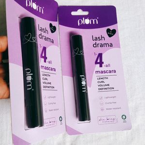 ✨ Plum 4 In 1 Lash Drama Mascara❤️