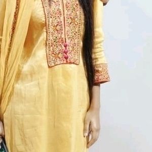 Yellow Kurta Set