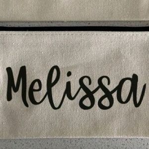 Custom Name Pouches ( Hand-painted )