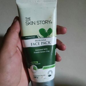 face mask and face pack combo