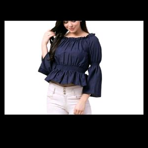 Blue Belly Top