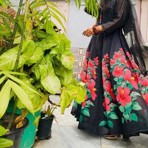 Bohama Coture Long Black Frock