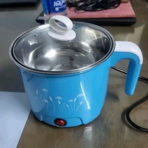 Electric Cooker With Glass Lid And Cable
