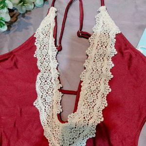 Stylish Lace Bodysuit