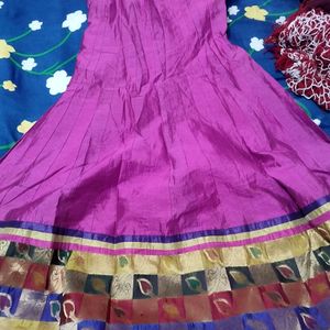 bnarsi pattern long kurti Or gown