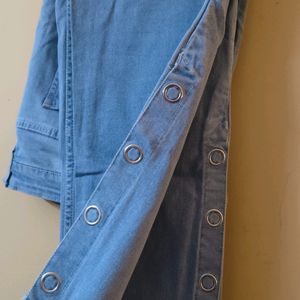 Stone Washed Blue Denim