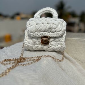 Sweet Mini White Handbag