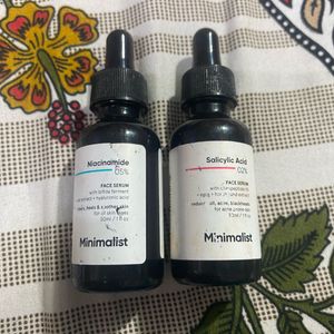 Two Minimalist Serum