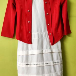 Tunic Dress With Jacket