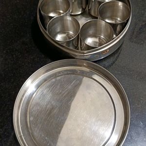 Steel Masala Dabba For Sale