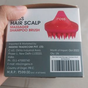 Hair Scalp Massager Shampoo Brush