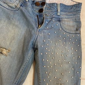 Embellished Jeans