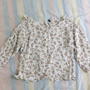 Flower Printed Tops