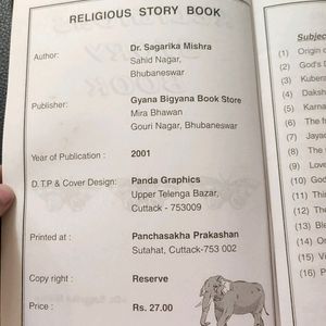 Religious Story Book