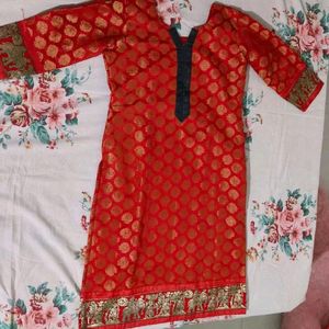 Red Astar Kurta For Women & Girls