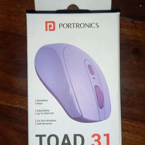 BRAND NEW MOUSE Toad 31 In Purple