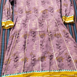 Beautiful Lavender Sharara Suit With Dupatta