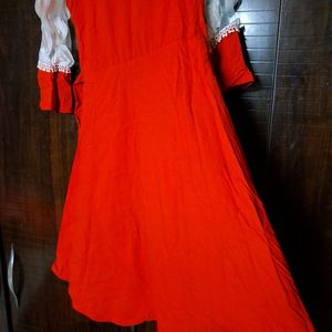 Beautiful Red Anarkali Frock