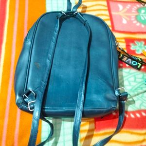 Navy Blue Back Bag