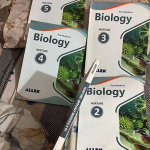 ALLEN BIOLOGY PRE MEDICAL unused books