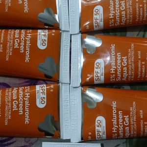 The Derma Co. & Aqualogica Sunscreen, Moisturizer