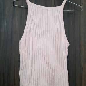 H&M BASIC SOLID DIVIDED TOP