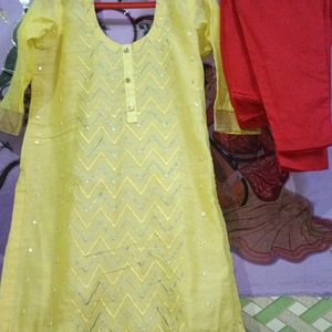 Yellow Kurta Set♥♥