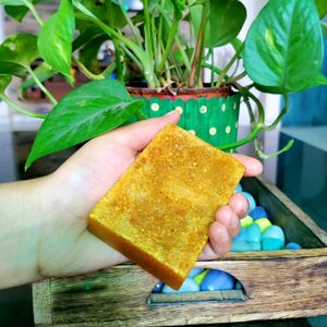 Handmade Orange Soap Bar (Pack Of 3)