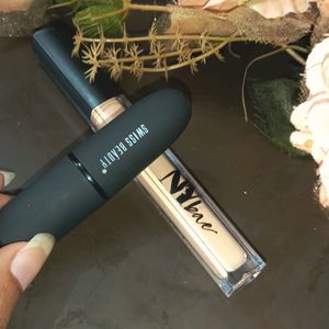 NYbae Concealer & Swiss Beauty Lipstick Combo