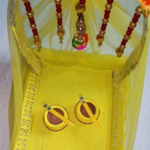 Bridal Haldi Plate / Platter