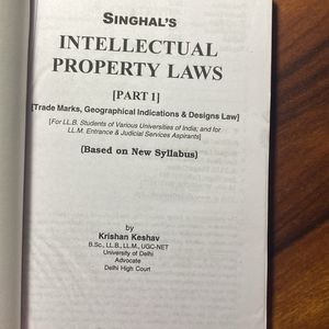 Intellectual Property Law Pt. 1