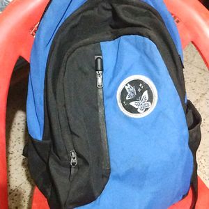 Blue And Black Backpack