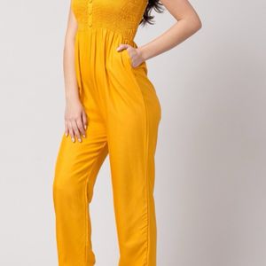 Solid Women Jumpsuit